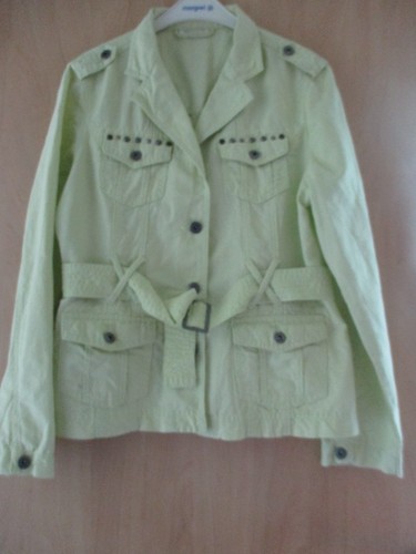 Jacke blazer mit gürtel - blazer,