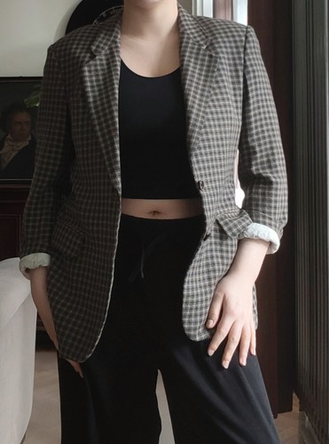 100 schurwolle blazer l - 100%, gr.