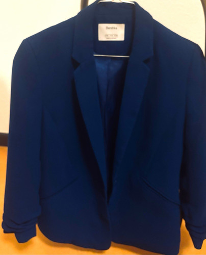 Bershka damen blazer blau - xs,