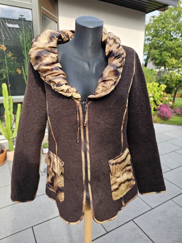 Walkwendejacke mit animalprint - mit,
