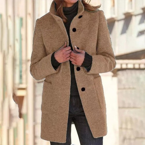 Damen wollblazer mantel - mantel, jacke