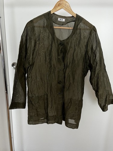 Blazerjacke mit metallfäden - blazerjacke,