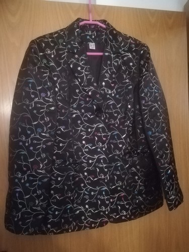 Blazer jacke schwarz gold - blazer,