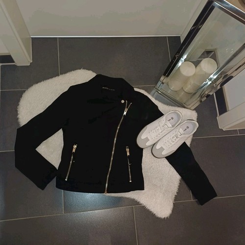 Neu bikerjacke schwarz 38 - bikerjacke, 36