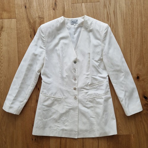 Jacke sakko blazer weiß - sakko,