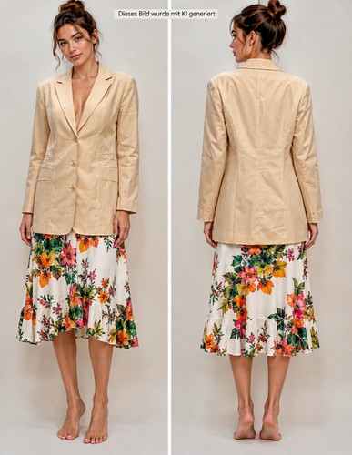 Blazer 48 beige - blazer,