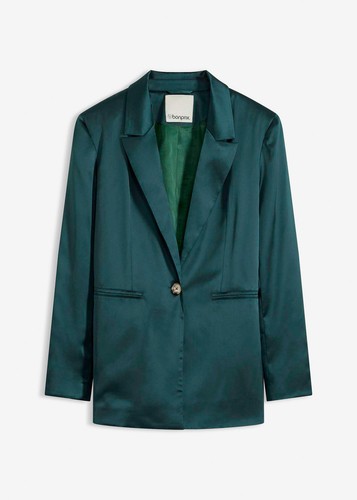 Neu oversize blazer - aus, satin