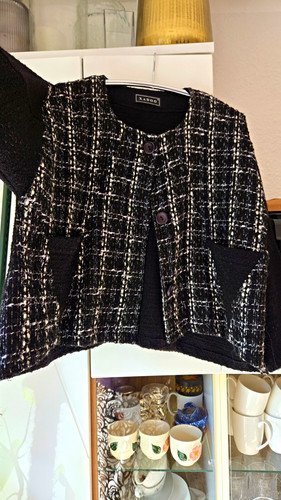 Xadoo damen tweed blazer jacke - damen,