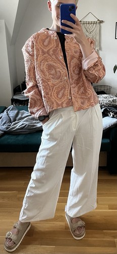 Oui blazerjacke mit muster - blazerjacke,