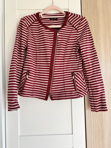 Jacke blazer rot - jacke, weiß