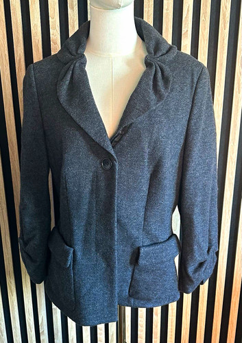 Rena lange damen blazer wolle - blazer,